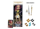 12"JOINTS BODY DOLL W/3D EYES & ACCESSORIES