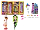 10"JOINTS BODY DOLL W/3D EYES & ACCESSORIES,2ASST