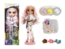 32"BLOW MOLD DOLL W/12D EYES & LIGHT & MUSIC & ACCESSORIES,2ASST