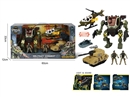 MILITARY SET W/LIGHT & SOUND(INCLUDE BATTERY)