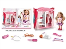 12" BLOW MOLD DOLL W/ACCESSORIES