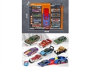 1:64 DIE-CAST CAR W/CATAPULT,8PCS