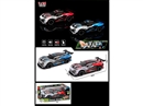 1:14 FRICTION CAR,2COLORS W/LIGHT & MUSIC(INCLUDED BATTERY)