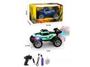 1:18 2.4G 4-CHANNEL R/C CAR,2COLORS W/LIGHT & SPRAY(INCLUDED BATTERY)