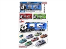 FRICTION CAR,3COLORS W/LIGHT & MUSIC