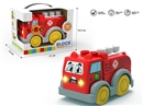 BUILDING BLOCK CAR W/LIGHT & MUSIC(INCLUDE BATTERY)