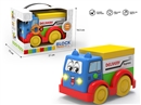 BUILDING BLOCK CAR W/LIGHT & MUSIC(INCLUDE BATTERY)
