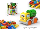 BUILDING BLOCK CAR SET W/LIGHT & MUSIC 23PCS(INCLUDE BATTERY)
