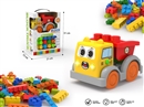 BUILDING BLOCK CAR SET W/LIGHT & MUSIC 23PCS(INCLUDE BATTERY)