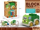BUILDING BLOCK CAR SET W/LIGHT & MUSIC 23PCS(INCLUDE BATTERY)