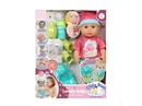 14"RUBBER DOLL W/ACCESSORIES