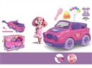 FREE WAY CAR W/DOLL & ACCESSORIES
