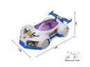 PULL LINE CAR W/LIGHT,2COLORS