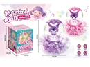 B/O BUMP & GO CRYSTAL BALL W/LIGHT & MUSIC,2COLORS