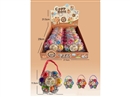 BEAUTY SET 12PCS/DISPLAY BOX,4COLORS