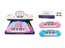 ELECTRONIC ORGAN 6PCS/DISPLAY BOX,2COLORS(NOT INCLUDED BATTERY)