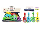 GUITAR 8PCS/DISPLAY BOX,4COLORS(NOT INCLUDED BATTERY)