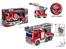 1:20 FRICTION FIRE TRUCK W/LIGHT & SOUND(INCLUDE BATTERY)