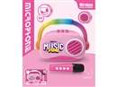 BLUETOOTH SPEAKER W/MICROPHONE & LIGHT & MUSIC(INCLUDED BATTERY)