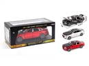 1:24 PULL BACK DIE-CAST CAR W/LIGHT & MUSIC & CAN OPEN THE DOOR,1PCS,3COLORS(NOT INCLUDED BATTERY)