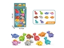 DINOSAUR NUMBER SET 10PCS