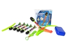 ROCKET STAMP LAUNCHER W/LIGHT,12PCS