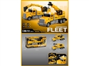 FRICTION CONSTRUCTION CAR W/LIGHT & MUSIC,2ASST