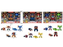 DEFORMATION ROBOTS,3COLORS,3ASST