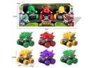 FRICTION CAR,2COLORS,3PCS