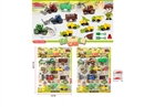 PULL BACK FARMER CAR SET,2ASST