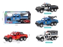 FRICTION POLICE CAR 4COLOURS