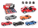 1:36 PULL BACK DIE-CAST CAR W/CANE OPEN THE DOOR 5COLOURS,10PCS/DISPLAY BOX