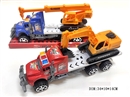 FRICTION TRUCK W/FREE WAY CONSTRUCTION CAR 1PCS